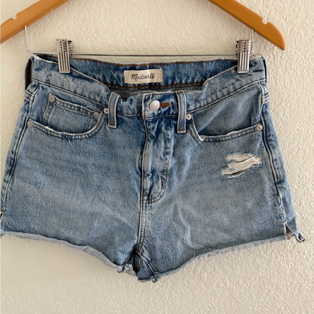 Madewell Women's Light Blue Jean Shorts